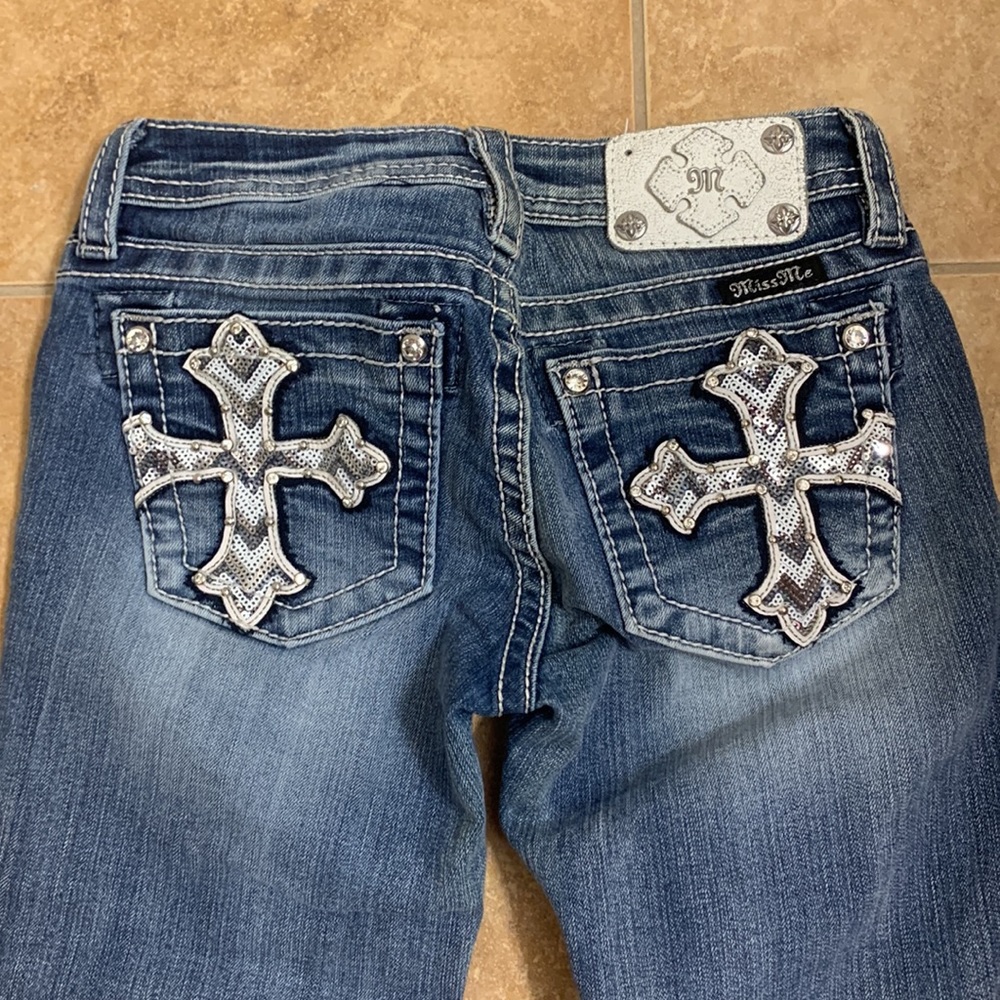 Childrens Miss Me Jean capris
